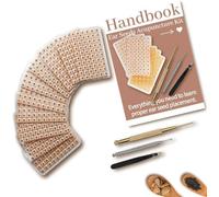 Multi-Condition Ear Seeds Acupuncture Kit, with Acupuncture Ear Press Seeds 1200Pcs, Acupuncture Pen, Acupressure Ear Chart, Tweezers