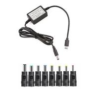 Multi Connectors Type C To DC24V Power Cord With Various Devices And Gadgets Optional Connectors Set For Versatiled Use LED Light Charging Cable
