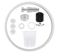 Multi Cooker Accessories 11 Pieces Sealing Ring Gasket Steam Release Handle Float Valve for Electric Pressure Cooker 5 6 Qt