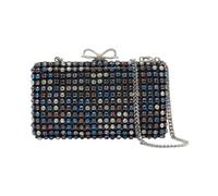 Multi Crystal Embellished Clutch Bag, female, Self Portrait, Clutches, Multicolor, ONE SIZE, Bags ONE SIZE