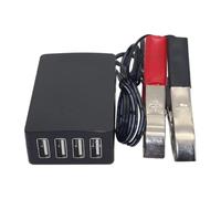 Multi Device Car Charging Station - Vehicle USB Charger, Auto Power Hub | Smart Charging Solution with Multiple USB Ports for Intern Setup