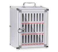 Multi-Device Cell Phone Storage 8-60 Slot Classroom Cell Phone Holder Versatile Charging Station for Schools Offices and Meetings (24 Units)
