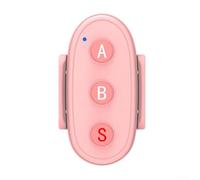 Multi-Device Smart Remote for Phone Panorama(Pink) | Compact 45.6x26x16mm size; lightweight ABS material; fits easily in pocket or gear bag