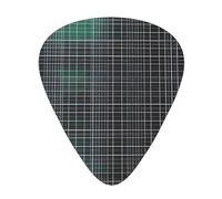 Multi-Dimensional Line Space Guitar Plectrum Set Of 12, Including 3 Thicknesses Of Plectrums For Acoustic Guitars, #Ukuleles And More.