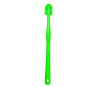Multi-directional Pet Toothbrush Dog Silicone for Gentle Effective Dental Care 360-degree Cleaning Comfortable Grip Cat Food-grade Gum-friendly Green 1pc