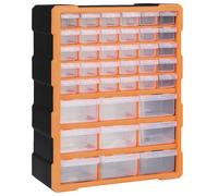 Multi-drawer Organiser with Drawers Tool Organiser Unit Storage Cabinet vidaXL