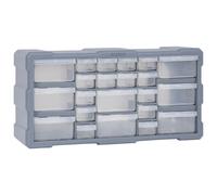 Multi-drawer Organiser with Drawers Tool Organiser Unit Storage Cabinet vidaXL
