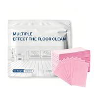 Multi Effect Floor Cleaner Sheets, Multi Effect Portable Mopping Solution, Floor Cleaning Tablets Concentrated Soluble Dry Cleaning Sheets, Home Tiles Hardwood Marble (30pcs E)