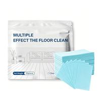 Multi Effect Floor Cleaner Sheets, Multi Effect Portable Mopping Solution, Floor Cleaning Tablets Concentrated Soluble Dry Cleaning Sheets, Home Tiles Hardwood Marble (30pcs A)