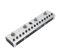 Multi Effects Guitar Pedal, 36 Tones Rechargeable Electric Guitar Effector with Sound Cable, Portable 9 AMP 8 IR Electric Guitar Multieffects for Bass Guitar Players