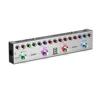 Multi Effects Guitar Pedal,LEKATO Digital Electric Guitar Effector with 36 Editable Presets,Chorus,Delay,Reverb,MOD,IR Loading,Recording,Tuner,Built-in Battery,BT Connection (Bass US)