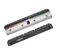 Multi Effects Pedal，JAMELO Guitar Effects Processor with 8 AMP & 8 CAB, Reverb, Delay, Chorus, Gate，Boost，Rechargeable, Bluetooth & Recording，App Control, 40 Editable Presets, IR Import