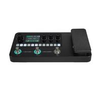 Multi Effects Processor Compact Portable Design with Drum Machine for Electric Bass Guitar Live Studio Bass Guitar Multi-Effects Processor Portable Pedal