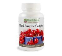 Multi-Enzyme Digestive Complex x 90 Capsules (No Magnesium Stearate), Non-GMO, Formulated & Made in Wales