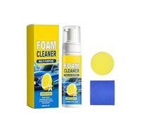 Multi-Enzyme Foam Cleaner 5oz, All-Purpose Deep Cleaning Spray for Car Interior Detailing, Kitchen Grease Remover and Sofa Upholstery Stain Treatment for Home Fabric Leather Vinyl