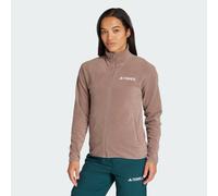 Adidas Multi Essentials Full Zip Fleece Brown XS Woman