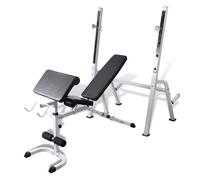 Multi-exercise Workout Bench vidaXL