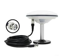 Multi Feed GNSS Antenna Supports GPSL1/L2, GLONASSG1/G2, BDSB1/B2/B3, and E1/E5b for Robust Signal Reception (TNC-BNC)