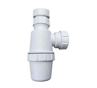 Multi-fit Telescopic Adjustable Bottle Trap - 40mm (1.1/2') Basin Waste Sink Waste Kit, Sink Waste, Multi-Fit, Manufactured to EN2574-1, 75mm Water Seal