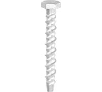 Multi Fix Bolt Hex Head Concrete Screws 12mm 100mm Pack of 8