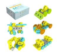 Multi Foam Blocks , 66 PCs Soft Building Bricks for 2 3 4 5 6 7 8+ Years Old Boy, Girl, Perfect Blocks for Growing Mind, Montessori Educational Toys for Preschool & Early Learning, Best Birthday Gift
