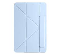 Multi-fold Stand Tablet Case Suitable For Huawei MatePad 11.5 TXZ-W09 2025 Acrylic Hard Magnetic Cover(Sky blue)