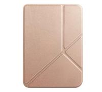 Multi-folding Magnetic Case Suitable For Kobo Clara Colour/BW 6inch 2024 N367 N365 PU Leather E-Books Stand Cover(Rose gold,For Kobo Clara BW)