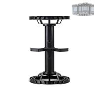 Multi Format Darkroom Spiral Reel, Film Holder Camera Processing Accessories Kit, Compatible Film 4×5, 5×7, 8×10 Inch Sheet Films, Stable Locking, for Hobbyists and Professionals