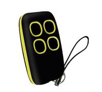 Multi-frequency Wireless Copying Remote Control, 4 Buttons 280-868MHz Suitable for 433MHz for Garage Doors and Car Anti-theft Systems IPX6 Waterproof DIY Enthusiasts(yellow)
