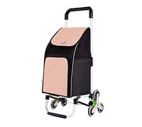 Multi Function Aluminum Shopping Trolley Foldable Utility Cart for Groceries Kitchen Storage & Picnic Easy to Push & Carry Ideal for Elders and Busy Shoppers