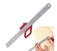 Multi-Function Angle Ruler Woodworking Measuring Tools Parallel Marking Line Gauge | Multi-Angle Tracing Ruler for Marking and Measuring