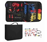 Multi - Function Automotive Circuit Test Leads Kit, Wiring Diagnostic Cables with Variable Resistors and LED Indicators for ECU Sensor Simulation, Compatible with European