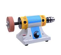 Multi-Function Benchtop Polisher Grinder, Bench Buffer Polishing Machine, 320w Jewelry Polishing Machine,Lapidary Trock Polisher High Speed Motor 0-10000 RPM for Jewelry, Wood, Dental, Amber