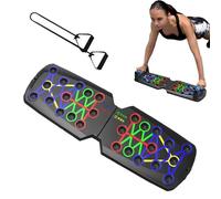 Multi-function Bending Board with Accounting Bending Plate with Portable Folding, Multifunctional Push-up Board, Portable Bending Stands with Auto Repeat Counter for Enter