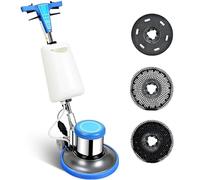 Multi-Function Carpet Washer with Dual Brushes and Latch Rack, Ideal for Various Floor Types Including Wood, Tile, and Laminate
