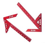 Multi Function Center Finder with Angle Guide and Scale for Accurate Marking on Round and Flat Components (inch)