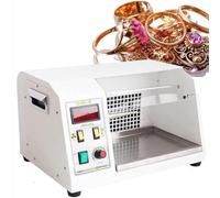 Multi Function Cloth Wheel Polisher with Dust Collector and Lamp, Jewelry Polisher 4200rpm Adjustable Speed Jewelry Grinding Machine, Support Grinding, Polishing and Vacuuming