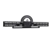 Multi-function combination angle ruler mobile horizontal carpentry universal vernier beveled protractor 300 mm black