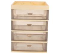 Multi Function Desk Organizer PP Multi Tier Drawer for Back to School Party