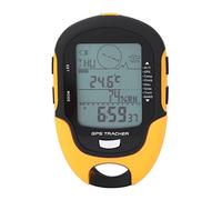 Multi-function Digital Altimeter Barometer with GPS & Beidou Dual Navigation System for Backpackers with Mini Torch for Emergency Illumination