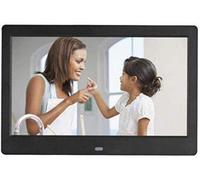 Multi-Function Digital Photo Frame, High-Definition LED Multi-Function Electronic Photo Frame, Suitable for Multiple Scenes (Black 8 inches)