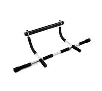 Multi-Function Doorway Pull-Up Bar for Home Gym No-Drill Chin-Up Bar with Foam Grip Handles Upper Body Workout Equipment for Pull-Ups, Push-Ups, Dips, and Sit-Ups Heavy-Duty Steel Frame