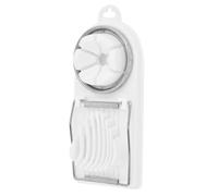 Multi-Function Egg Cutter - Precision Egg Cutter | 2- Inn-1 Hard Boiled Egg Cutter, Egg Slicer with Sharp Wire for Evenly Slicing Hard Boiled Eggs, Ham, Banana and Strawberry