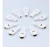 Multi-function EKG/ECG Electrode Clip Adapters for 3.0/4.0/snap/Grabber/tab Pack of 10pcs