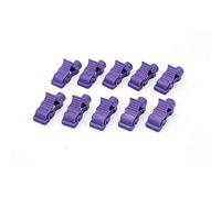 Multi-Function EKG Limb Electrode Clips, Banana to Tab Adapters -989803166031, Marquette 9490-210/2056813-010 Electrode Resting Tabs Purple Package of 10pcs