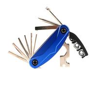 Multi Function Folding Tool 16 in 1 for DAYTONA675R TIGER900 800 660 1200 1050 T955 T120 T900 Motorcycle CNC Portable Tool Repair Screwdriver Set(L)