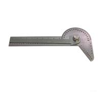 Multi-Function Gauge Square Rule with Center Finder, Circle Divider and Drill Point Gauge for Engineering and Industrial Measure