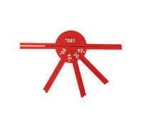 Multi-Function Geometry Protractor with Marking Guide Angles Measuring Tool for Students Teachers & Engineers Math Protractor