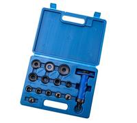 Multi-Function Hollow with 13 Heads, Carbon Steel Build for Professional Leatherwork Leather Hole Punching Tool