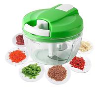 Multi-Function Manual Food Chopper,Manual Food Processor Vegetable Chopper, Portable Hand Pull String Garlic Mincer Onion Cutter for Veggies, Ginger, Fruits, Nuts,etc.Wonderful for Kitchen(520ml)